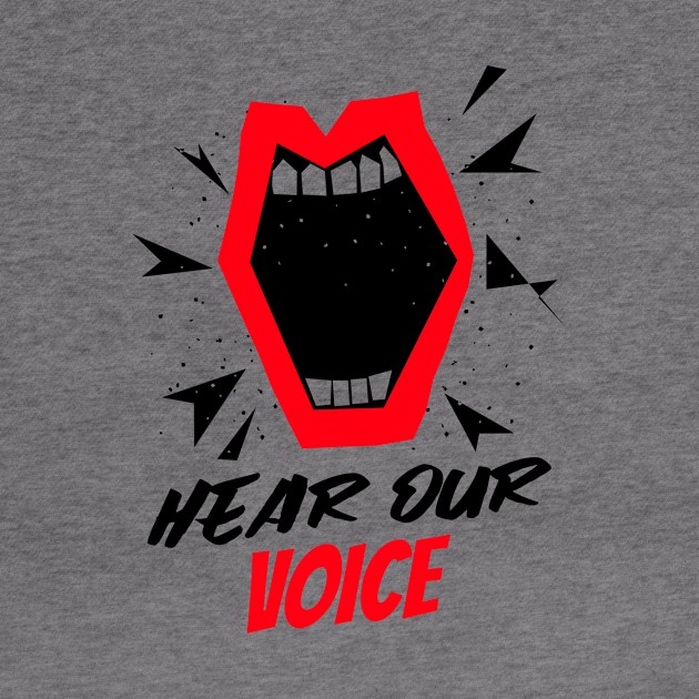 Hear Our Voice / Black Lives Matter / Equality For All by Redboy